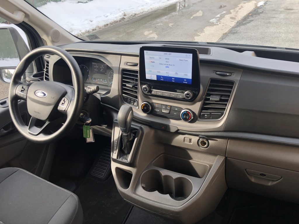 15 passenger van interior