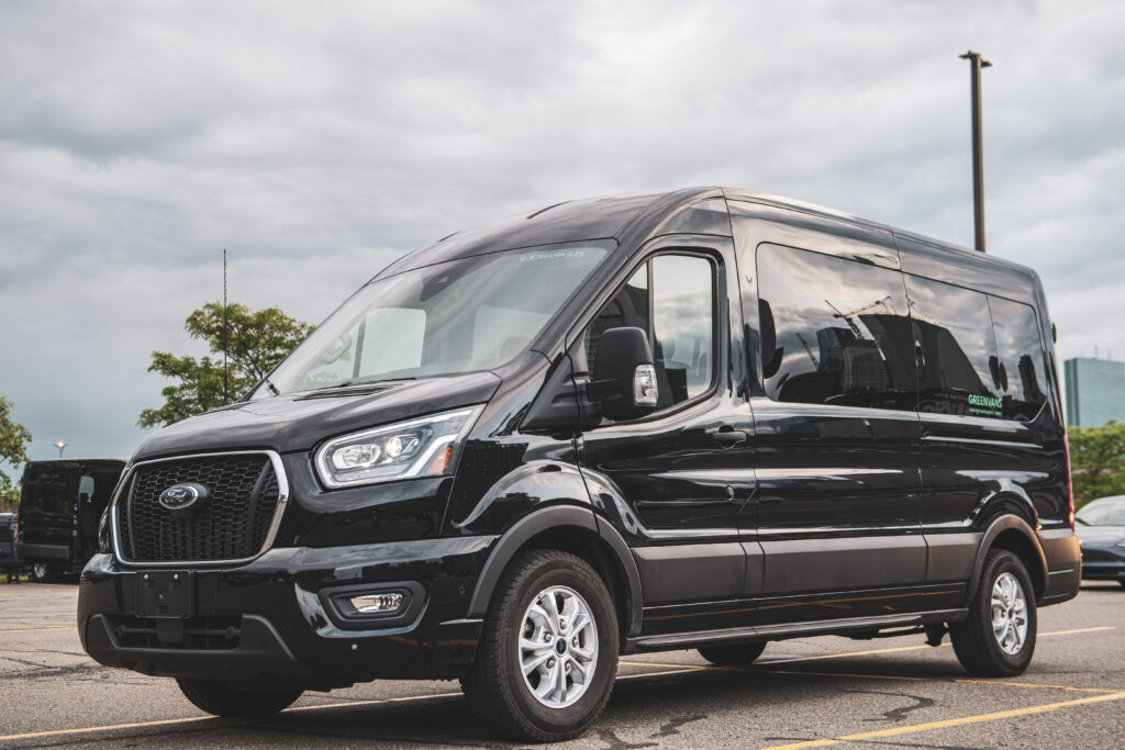 15 Passenger van rental medium roof transit 