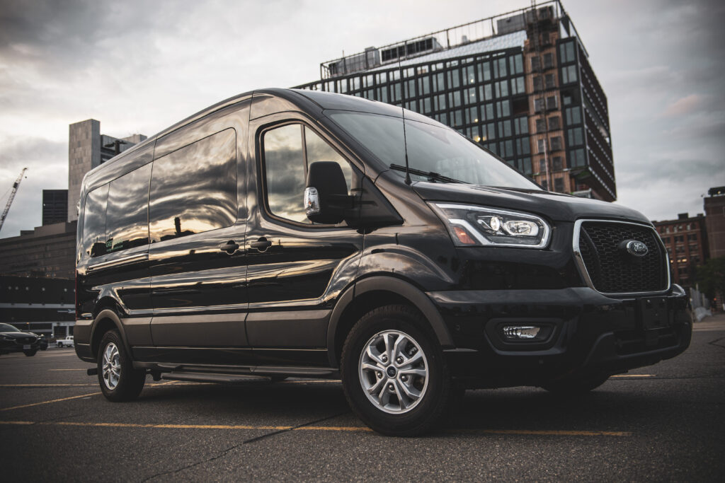 15-passenger business van rental in the city