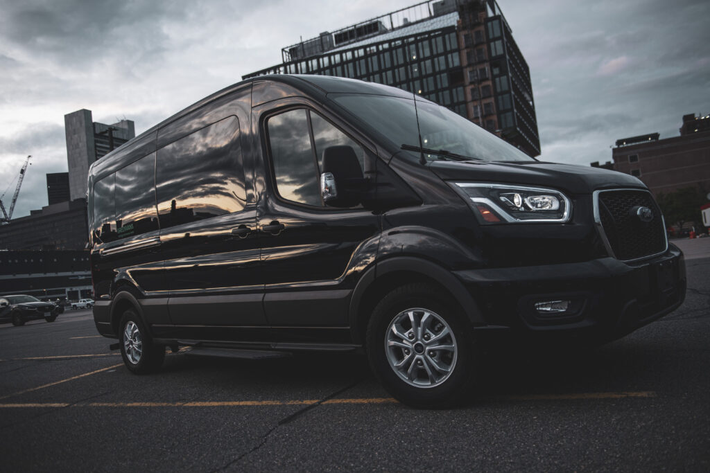 A Greenvans van rental for a trip to Boston