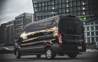 A passenger van rental for a group trip