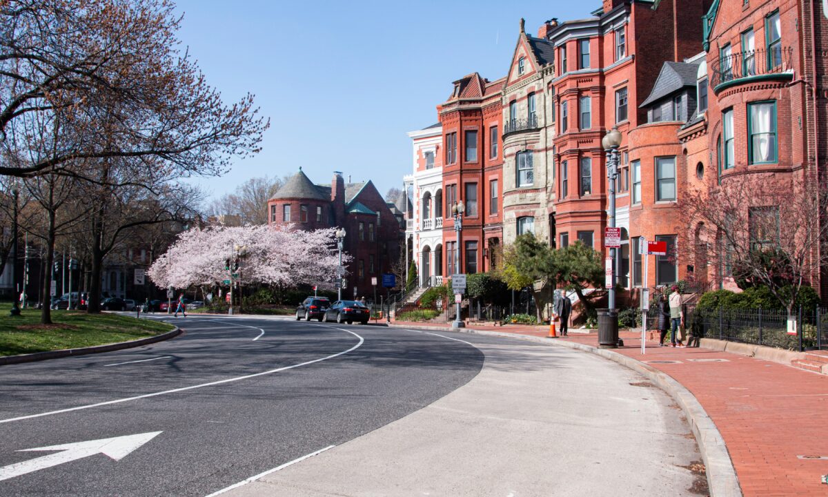 drive around Washington, D.C. in a luxury van rental