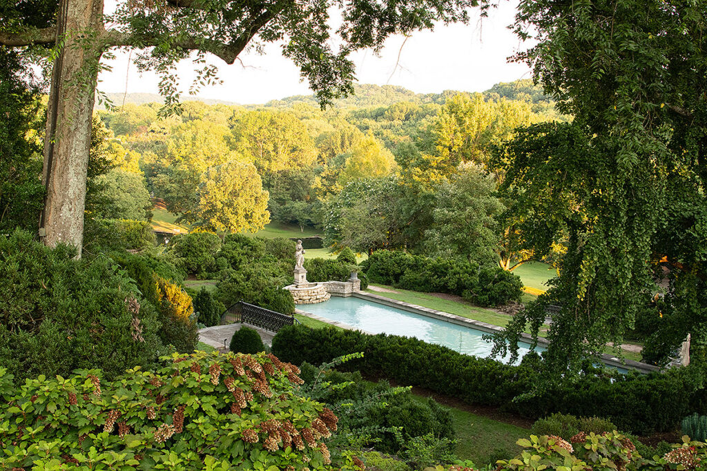 A panoramic view of Cheekwood Estates in Nashville