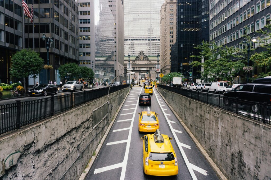 traffic stopped on Park Avenue Tunnel in NYC