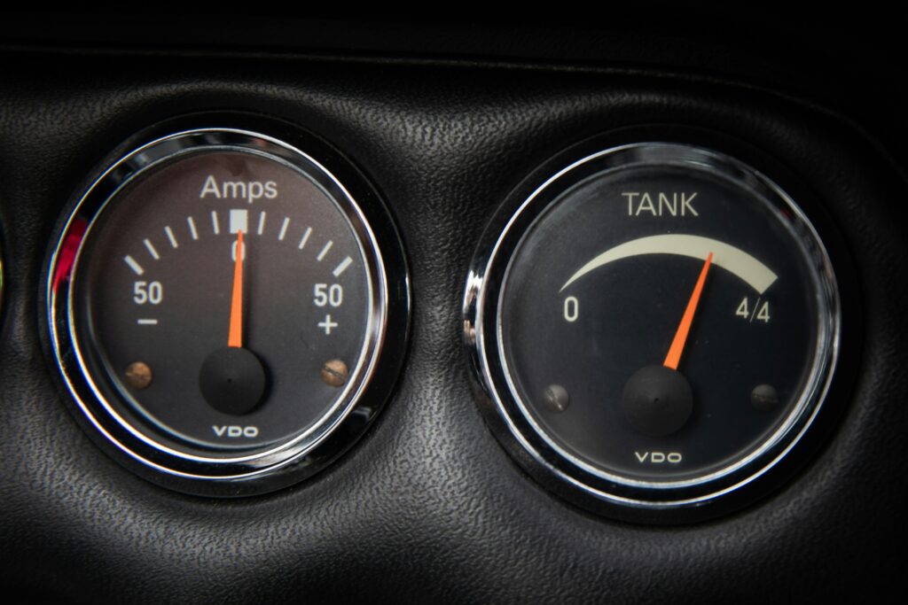 A fuel gauge